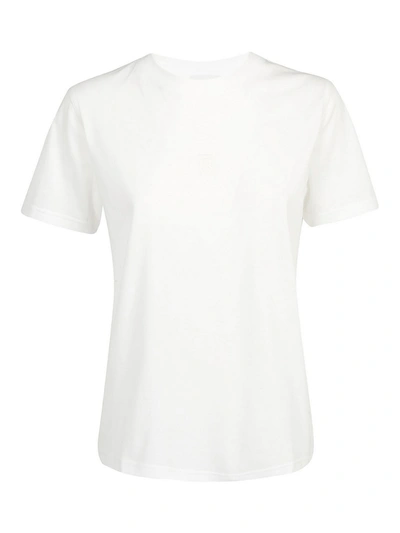 Shop Burberry Dovey T-shirt In White