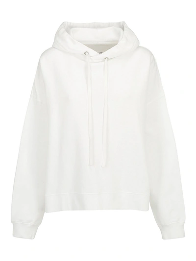 Shop Maison Margiela Aids Charity Hoodie In White