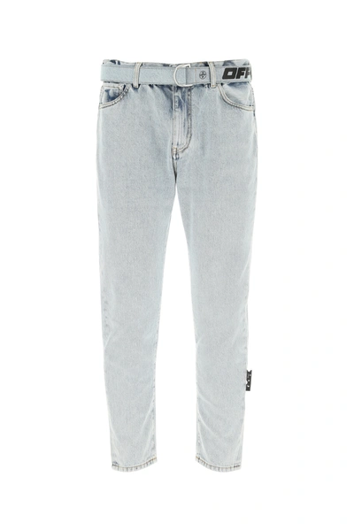 Shop Off-white Denim Jeans Nd Off White Uomo 32