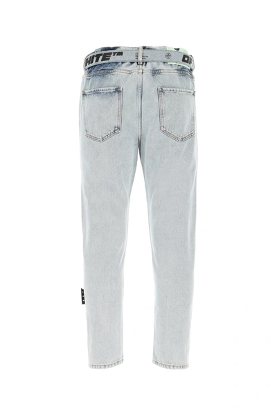 Shop Off-white Denim Jeans Nd Off White Uomo 32