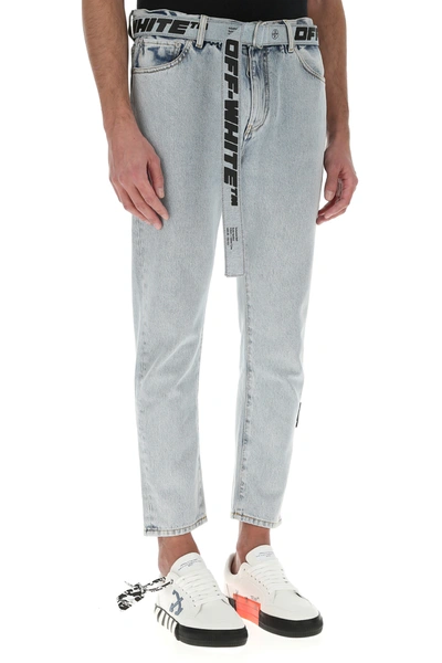 Shop Off-white Denim Jeans Nd Off White Uomo 32