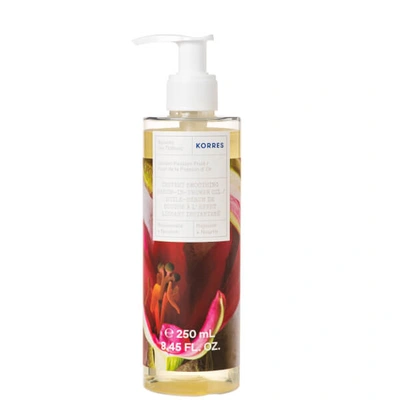 Shop Korres Golden Passionfruit Instant Smoothing Serum-in-shower Oil