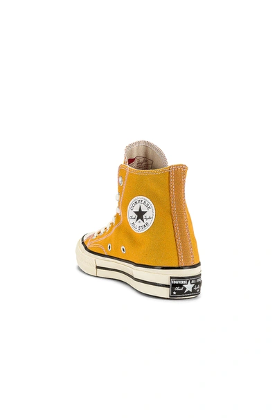 Shop Converse Chuck 70 Hi Sneaker In Sunflower  Black & Egret