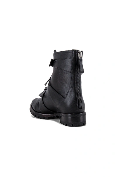 Shop Alexandre Birman Lolita Waterproof Combat Boot In Black