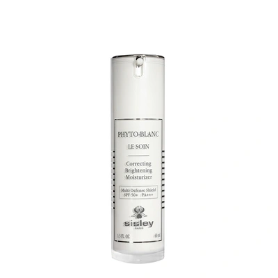 Shop Sisley Paris Phyto-blanc Correcting Brightening Moisturizer Multi-defense Shield Spf 50+ Pa+++ 40ml