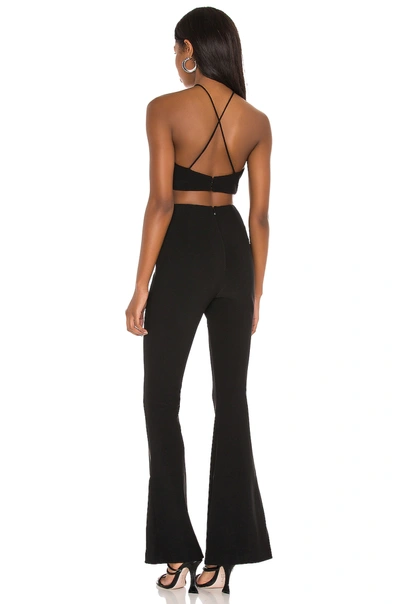 Shop Misha Collection Adrina Jumpsuit In Black