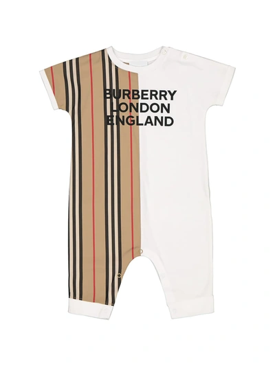 Shop Burberry Kids Body For Unisex In White