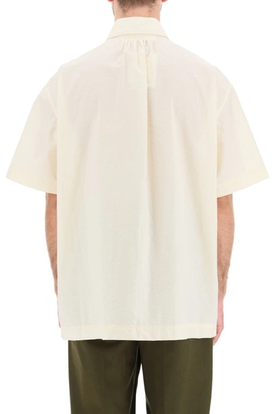 Shop Jacquemus La Chemise Moisson Shirt In Beige