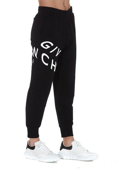 Shop Givenchy Refracted Track Pants In Black