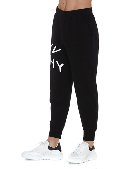 Shop Givenchy Refracted Track Pants In Black