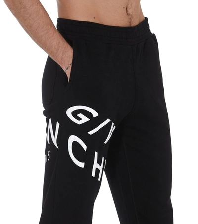 Shop Givenchy Refracted Track Pants In Black