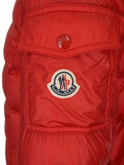 Shop Moncler Agay Down Jacket In Red