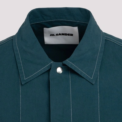 Shop Jil Sander Pocket In Green