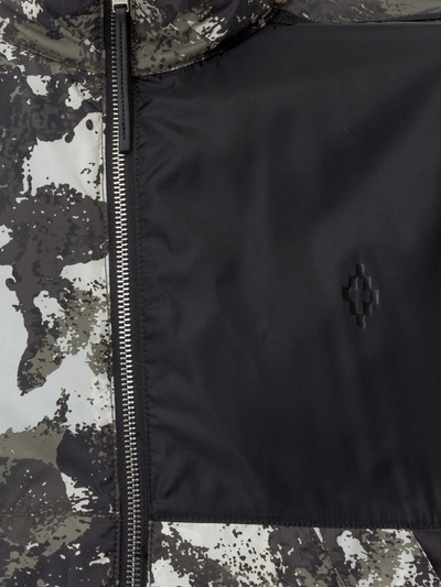 Shop Marcelo Burlon County Of Milan Camouflage Zipped Jacket In Multi