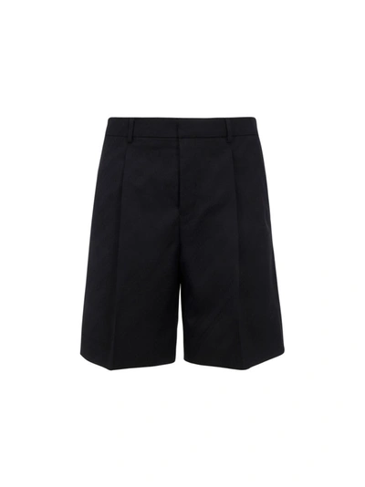 Shop Givenchy Tailored Bermuda Shorts In Black