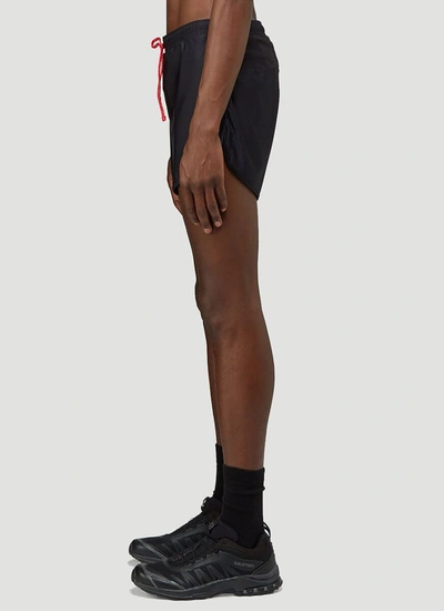 Shop District Vision Spino Track Shorts In Black