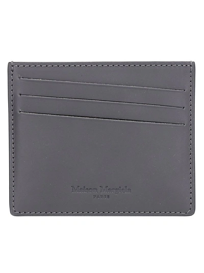 Shop Maison Margiela Stitch Detail Cardholder In Black