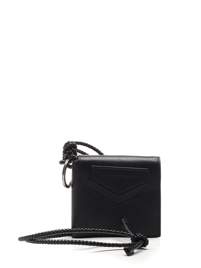 Shop Givenchy Antigona Small Wallet In Multi