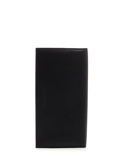 Shop Ermenegildo Zegna Logo Plaque Bifold Wallet In Black