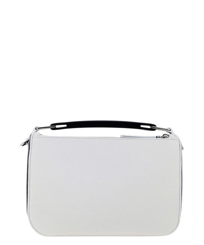 Shop Marc Jacobs The Colorblock Softbox Handbag In White