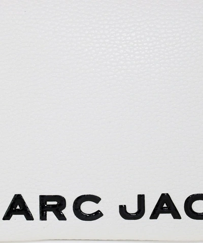 Shop Marc Jacobs The Colorblock Softbox Handbag In White