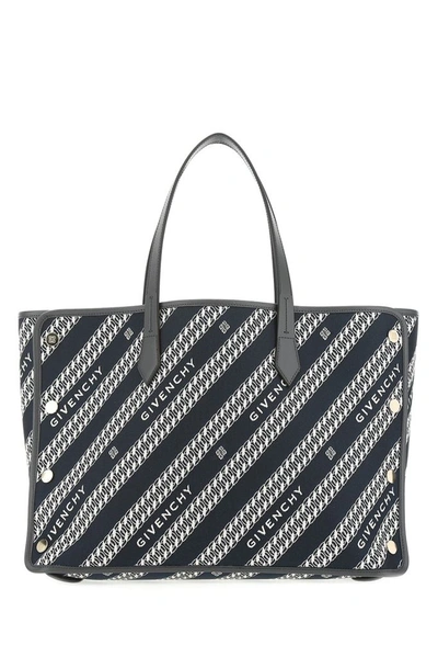 Shop Givenchy Bond Medium Tote Bag In Blue