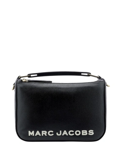 Shop Marc Jacobs The Softbox Handbag In Black