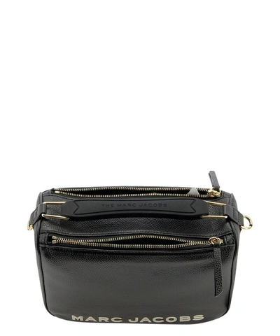 Shop Marc Jacobs The Softbox Handbag In Black