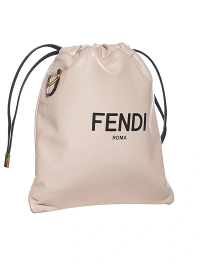 Shop Fendi Roma Pack Small Pouch Bag In Pink