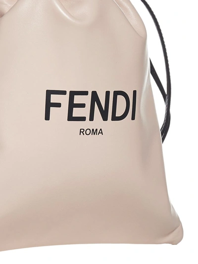 Shop Fendi Roma Pack Small Pouch Bag In Pink