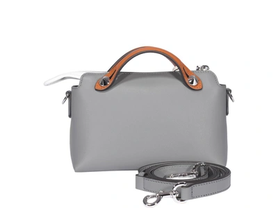 Shop Fendi By The Way Mini Tote Bag In Grey