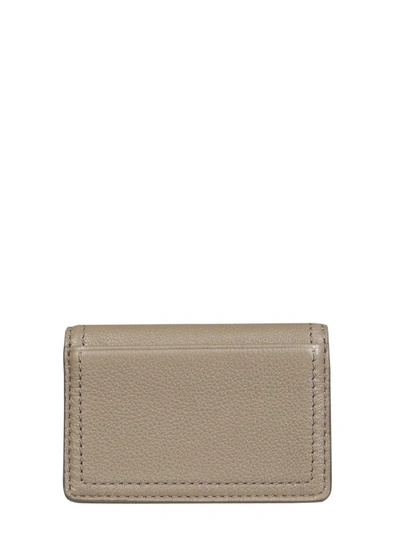 Shop Marc Jacobs The Softshot Business Card Case In Grey