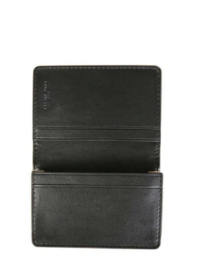 Shop Marc Jacobs The Softshot Business Card Case In Grey