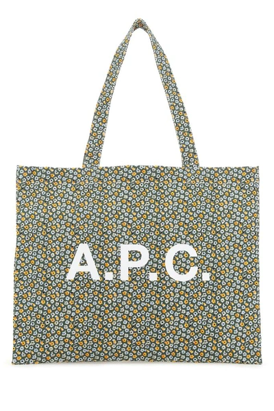 Shop Apc A.p.c. Diane Tote Bag In Green