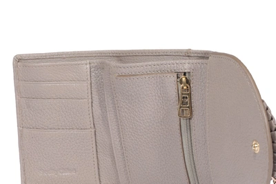 Shop See By Chloé Hana Trifold Wallet In Grey
