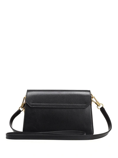 Shop Givenchy Gv3 Shoulder Bag In Black