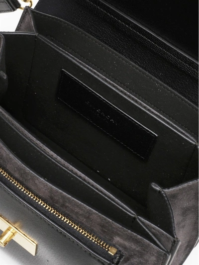 Shop Givenchy Gv3 Shoulder Bag In Black