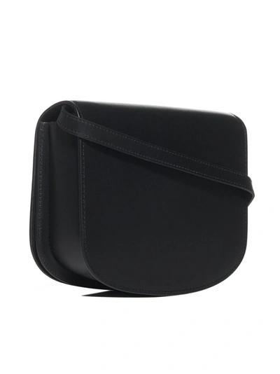 Shop Apc A.p.c. Dina Shoulder Bag In Black