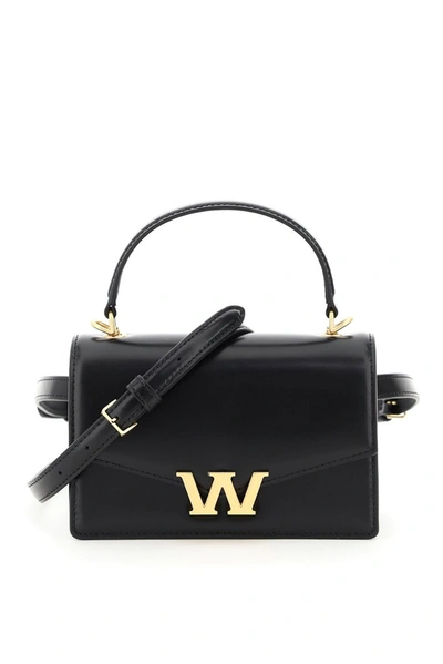 Shop Alexander Wang W Legacy Mini Satchel Bag In Black