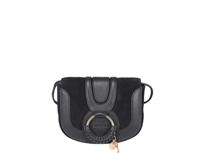 Shop See By Chloé Mini Hana Shoulder Bag In Black