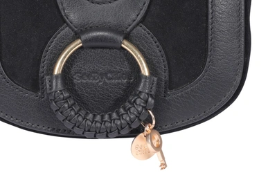 Shop See By Chloé Mini Hana Shoulder Bag In Black