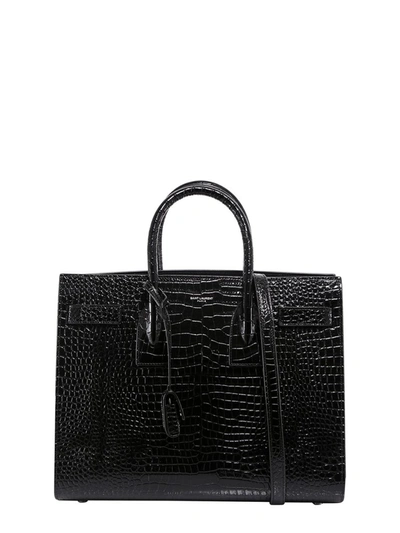 Shop Saint Laurent Classic Sac De Jour Small Tote Bag In Black