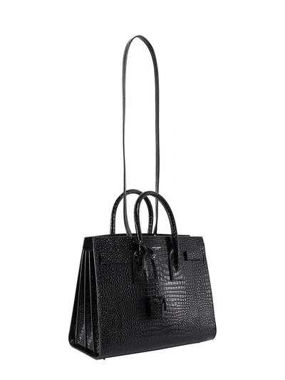 Shop Saint Laurent Classic Sac De Jour Small Tote Bag In Black