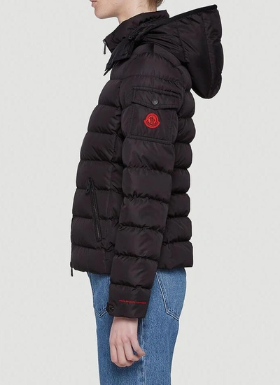 Shop Moncler Teremba Down Jacket In Black