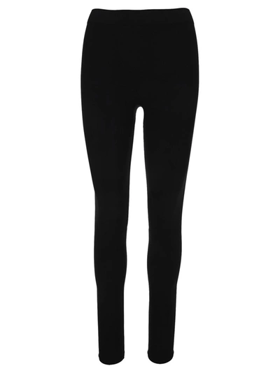 Shop Helmut Lang Seamless Leggings In Black