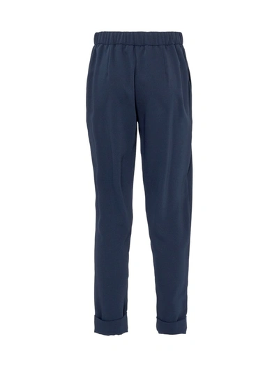 Shop P.a.r.o.s.h . Pany Cropped Pants In Blue