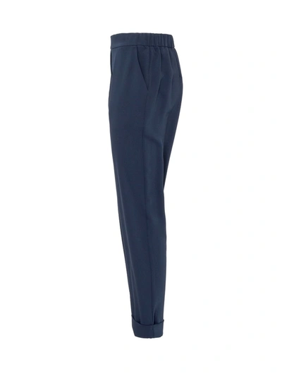 Shop P.a.r.o.s.h . Pany Cropped Pants In Blue