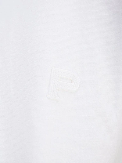 Shop Philosophy Di Lorenzo Serafini Cropped Round Neck T In White