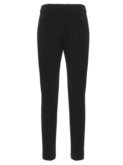 Shop Saint Laurent Tuxedo Skinny Leg Pants In Black
