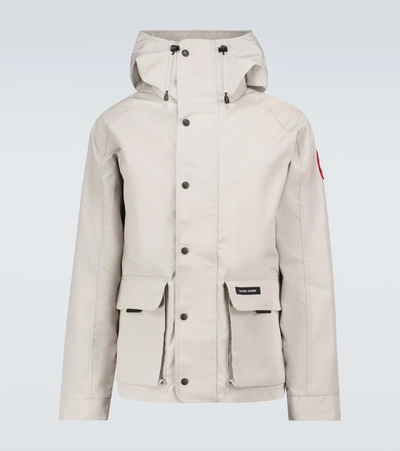 Shop Canada Goose Lockeport Jacket In Grey